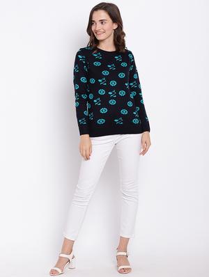 printed woolen pullover - 15476450 - Standard Image - 4