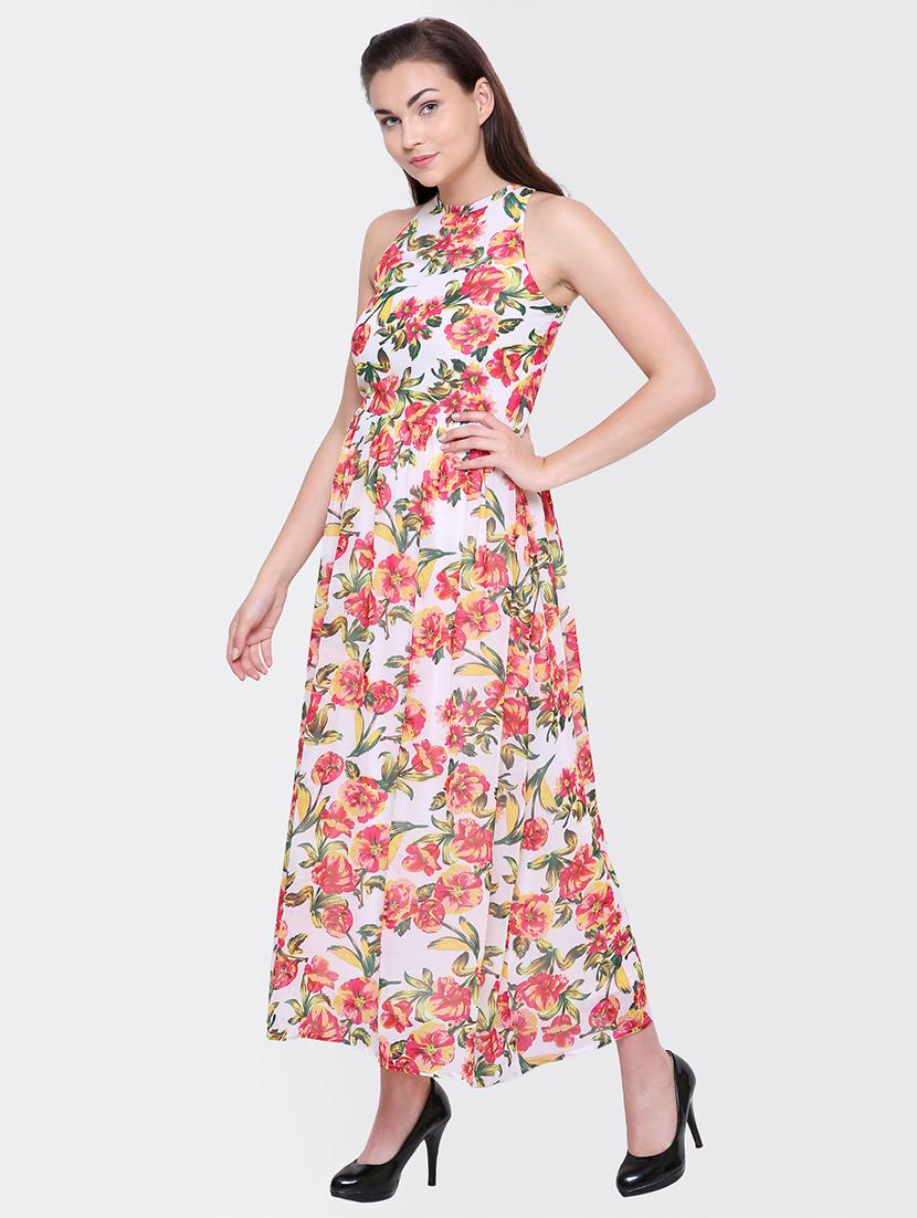 floral printed maxi dress - 15476770 - Zoom Image - 2