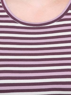 gather detail striped top - 15476801 - Standard Image - 5