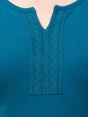 lace detail sleeveless top - 15476877 - Standard Image - 5