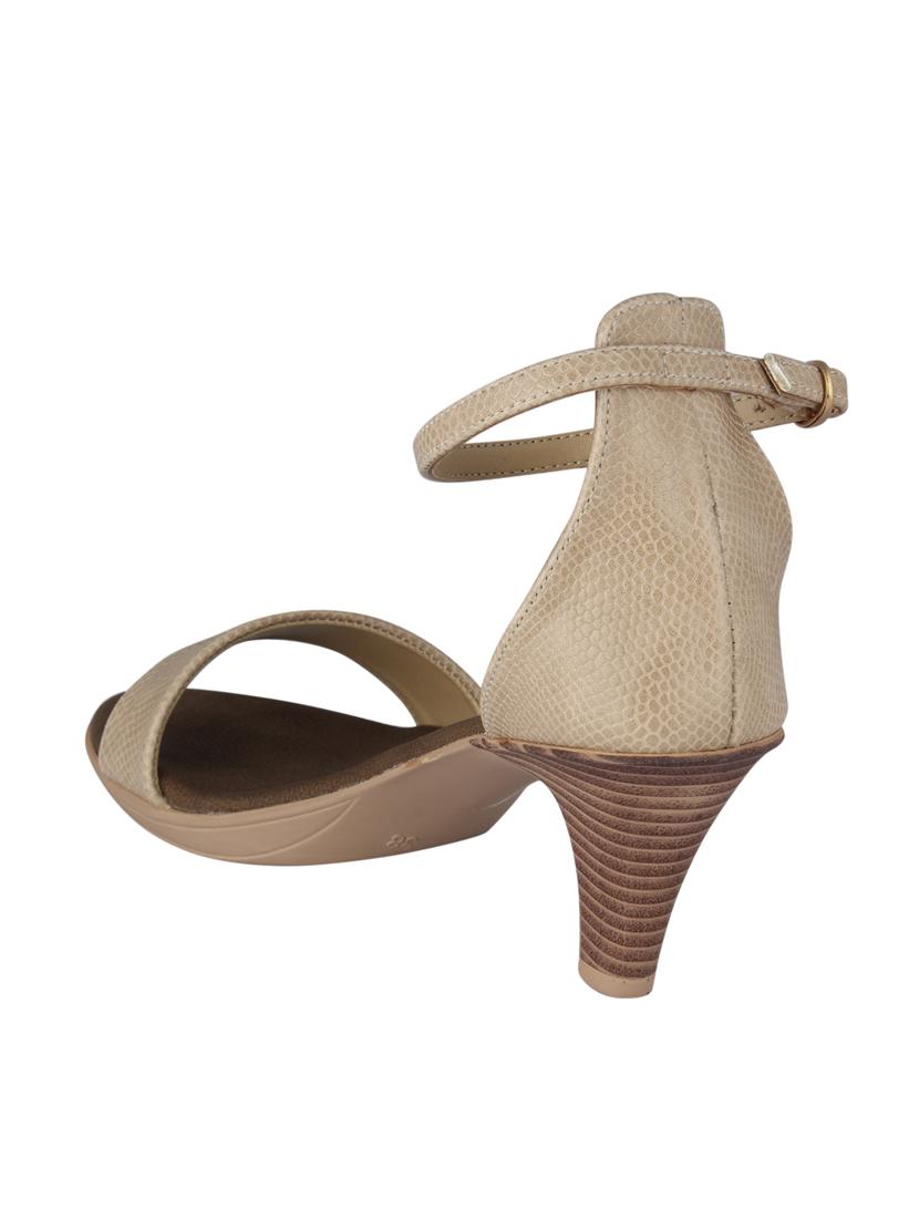 beige ankle strap sandals - 15477235 - Zoom Image - 3