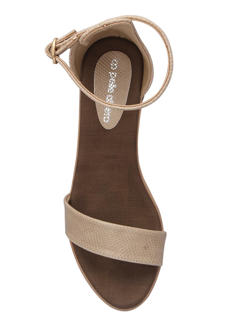 beige ankle strap sandals - 15477235 - Zoom Image - 4