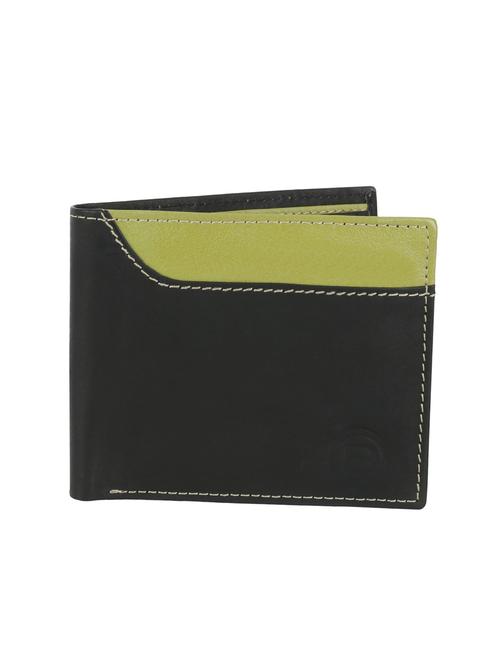 blackgreen leather wallet - 15477368 - Standard Image - 1