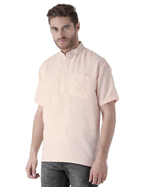 multi colored khadi short kurta (set of 2) - 15477396 - Zoom Image - 6