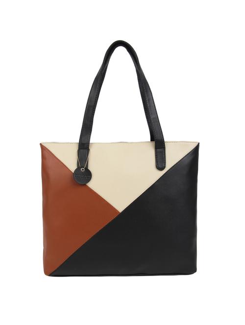 multi colored leatherette (pu) regular handbag - 15477481 - Standard Image - 1