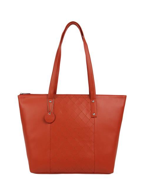 red leatherette (pu) regular handbag - 15477500 - Standard Image - 1