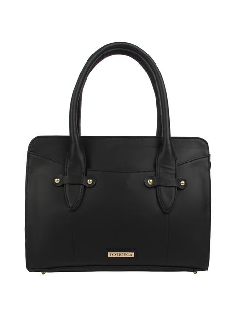 black leatherette (pu) regular handbag - 15477512 - Standard Image - 1