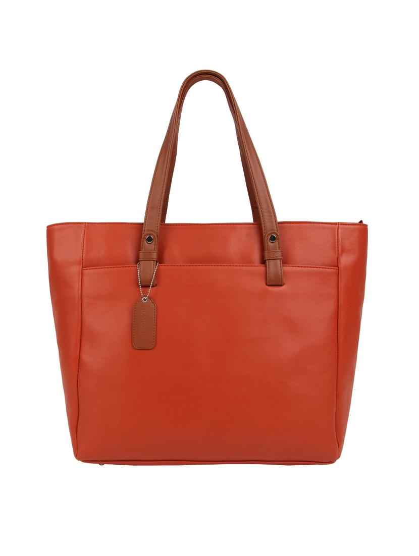 red leatherette (pu) regular handbag - 15477553 - Zoom Image - 1