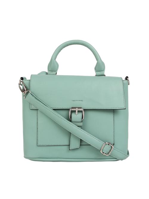 blue leatherette (pu) regular sling bag - 15477588 - Standard Image - 1