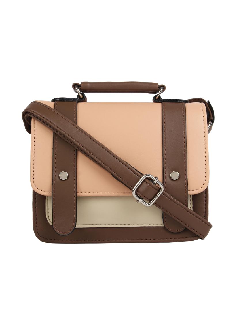 multi colored leatherette (pu) regular sling bag - 15477604 - Zoom Image - 1