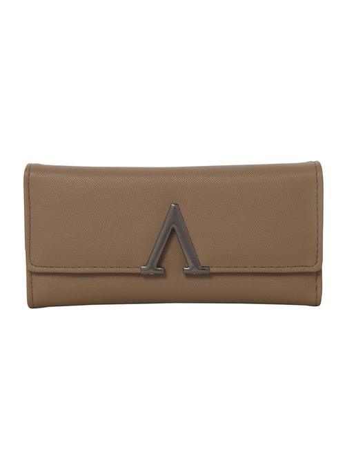 brown leatherette (pu wallet - 15478049 - Standard Image - 1
