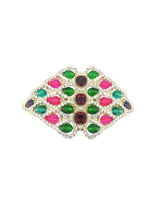 Accessher Designer Studded Back Hair Clip Hair Barrette Hair Accessories for Women - 15479737 - Very Small Image - 1
