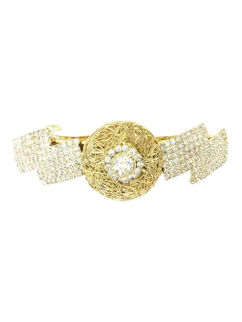 Accessher Designer Studded Back Hair Clip/Hair Barrette/Hair pin Hair Accessories for Women - 15479806 - Very Small Image - 1