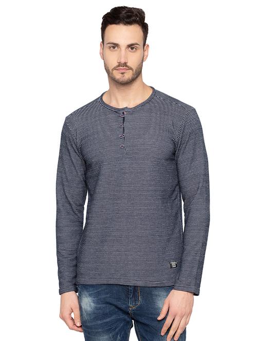 blue cotton t-shirt - 15480476 - Standard Image - 1