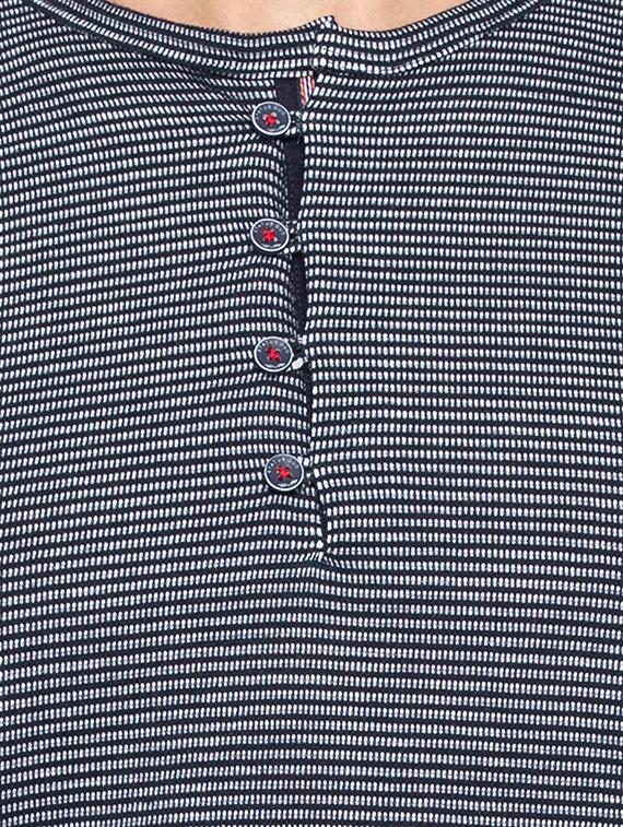 blue cotton t-shirt - 15480476 - Zoom Image - 5