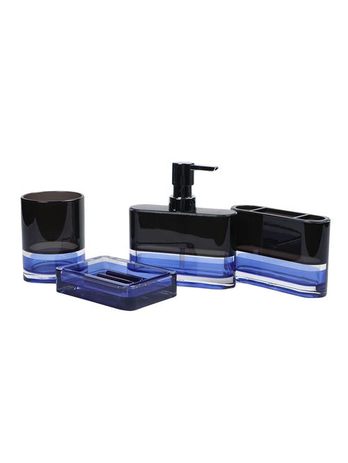 glass 4pc bathroom accessories - 15480934 - Standard Image - 1