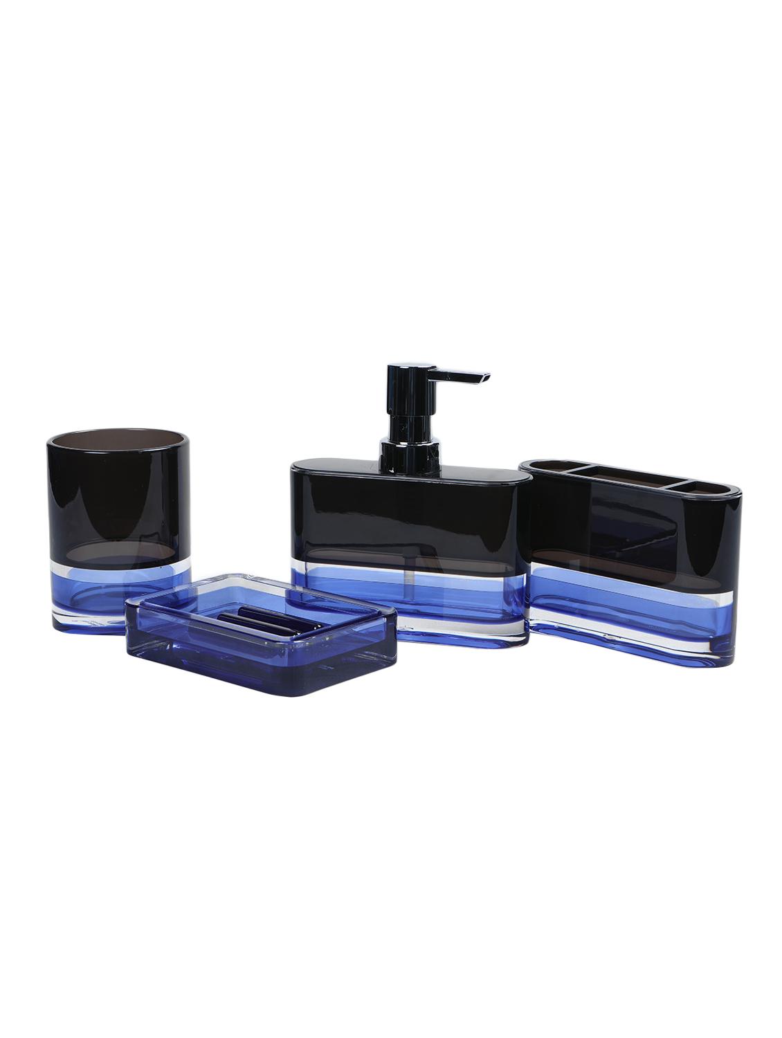 glass 4pc bathroom accessories - 15480934 - Zoom Image - 1