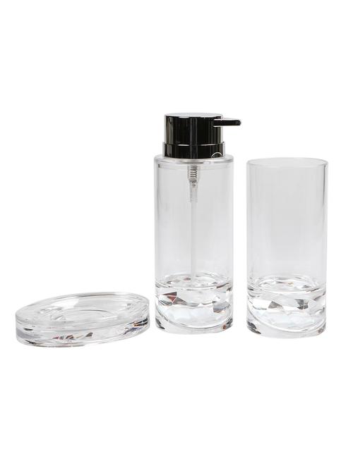 glass 3 pcs bathroom accessories - 15480938 - Standard Image - 1