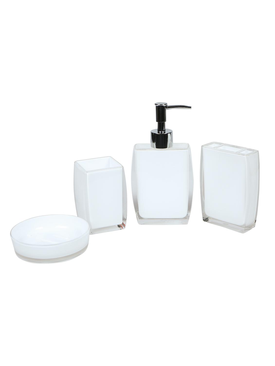glass 4 pcs bathroom accessories - 15480948 - Zoom Image - 1