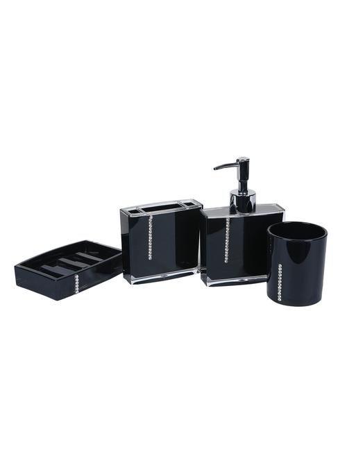glass 4 pcs bathroom accessories - 15480949 - Standard Image - 1