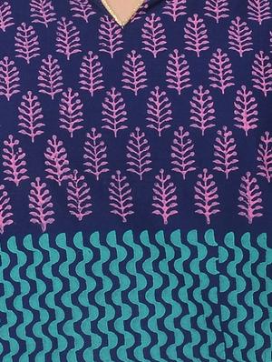 straight printed kurta - 15481052 - Standard Image - 4