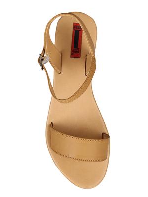 tan back strap sandals - 15481145 - Standard Image - 4