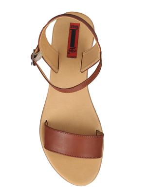 brown back strap sandals - 15481146 - Standard Image - 3