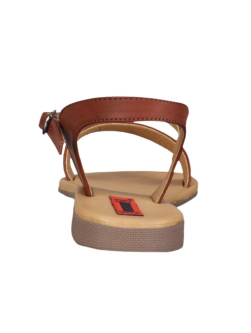 brown back strap sandals - 15481146 - Zoom Image - 2
