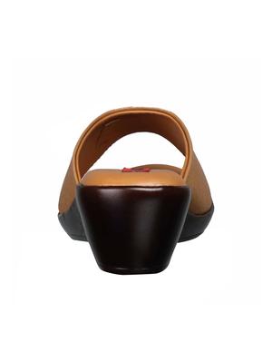 tan slip on wedges - 15481148 - Standard Image - 3