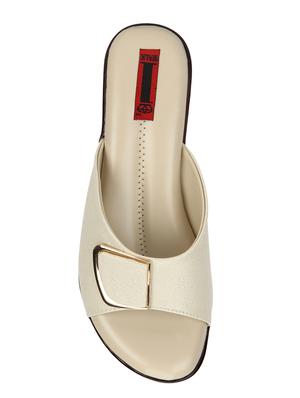 beige slip on wedges - 15481149 - Standard Image - 4