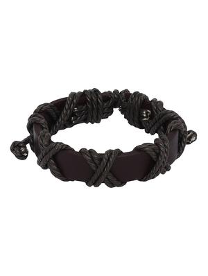 brown leather bracelet - 15482827 - Standard Image - 2