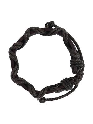 brown leather bracelet - 15482827 - Standard Image - 3