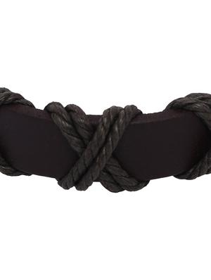 brown leather bracelet - 15482827 - Standard Image - 4