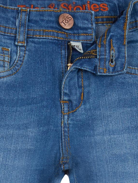 light blue denim washed jeans - 15483057 - Zoom Image - 3