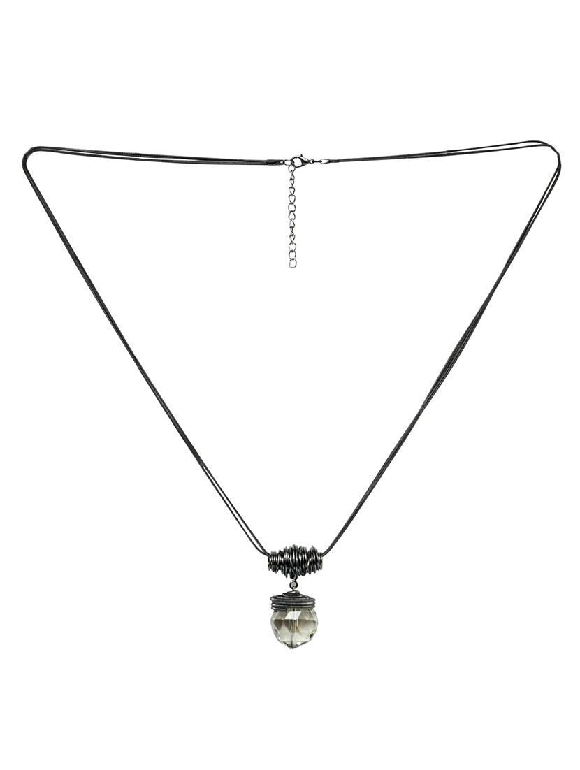 silver tone chain necklace - 15484046 - Zoom Image - 3