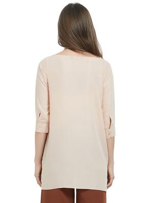 embellished high-low top - 15485185 - Standard Image - 3