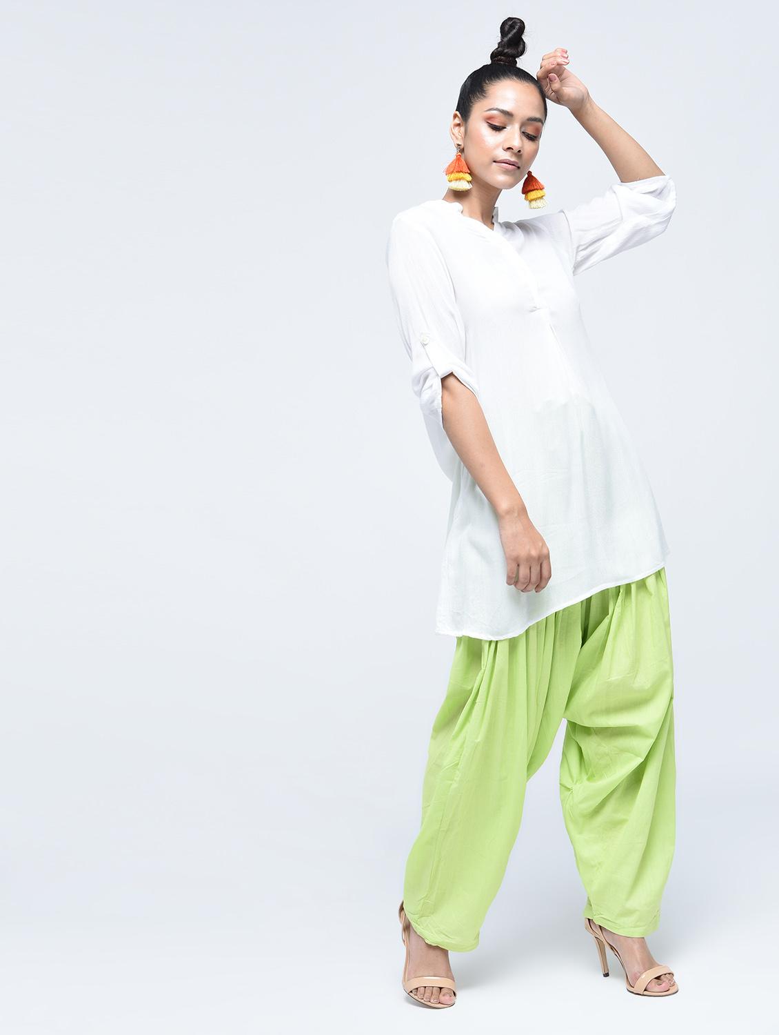 solid patiyala salwar - 15485710 - Zoom Image - 4