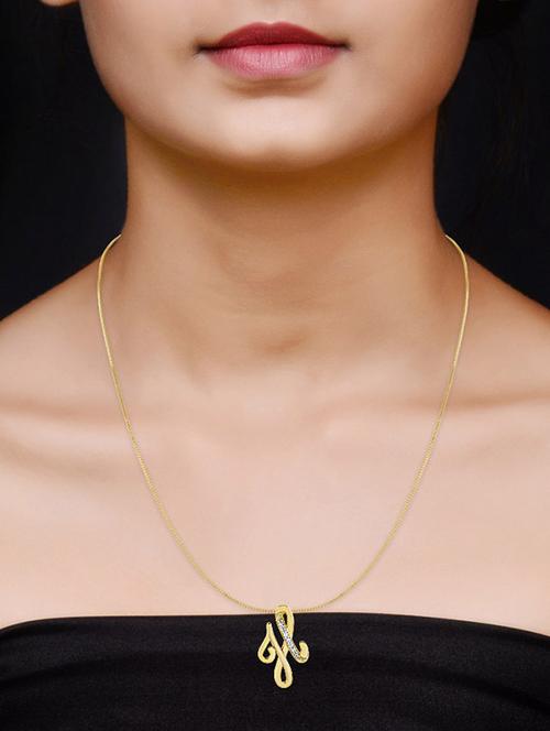 gold silver pendant - 15485761 - Standard Image - 1