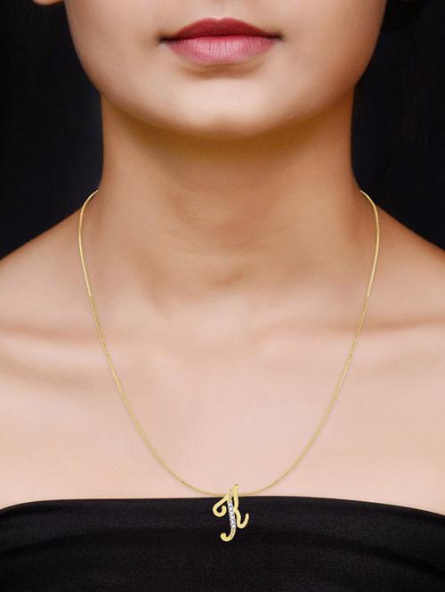 gold silver pendant - 15485764 - Standard Image - 1