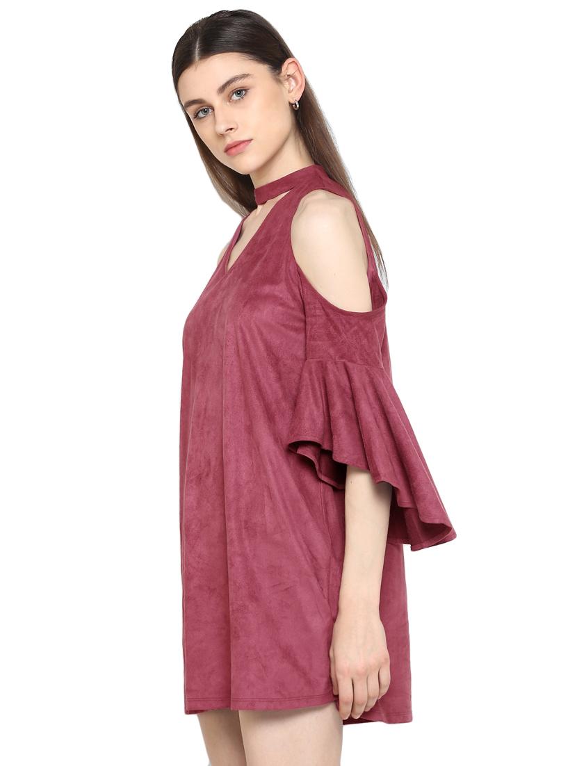 choker neck tent dress - 15486300 - Zoom Image - 2