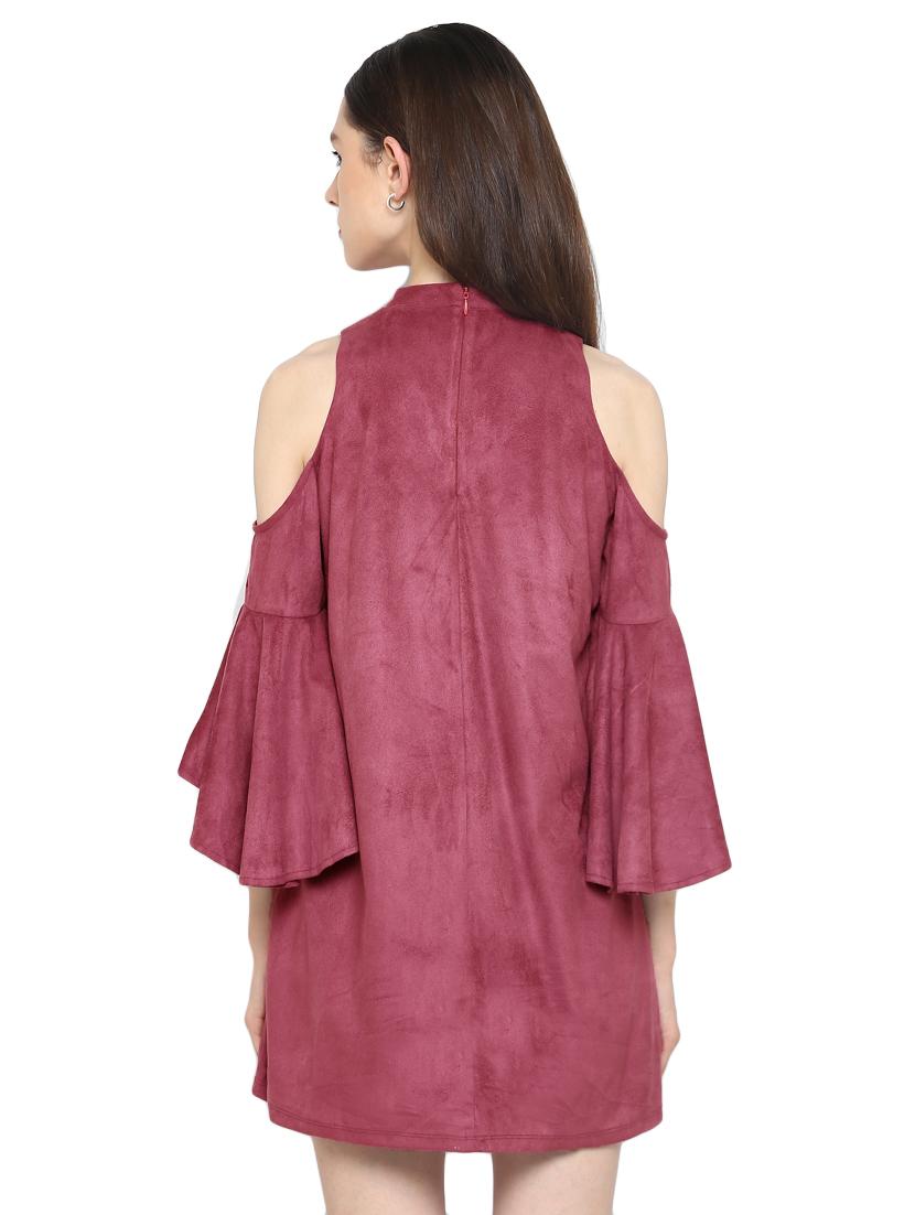 choker neck tent dress - 15486300 - Zoom Image - 3