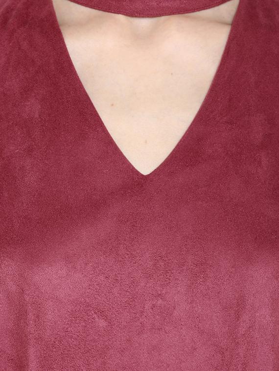 choker neck tent dress - 15486300 - Zoom Image - 5