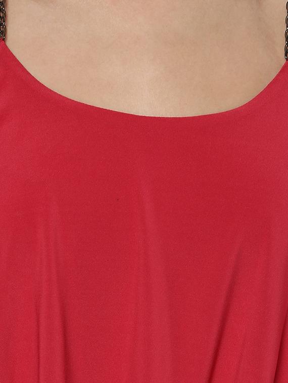 side slit backless maxi dress - 15486337 - Zoom Image - 5