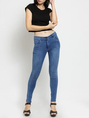 embellished stone washed jeans - 15486887 - Standard Image - 4