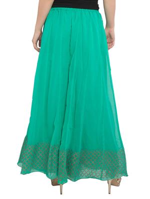 printed kalidaar flared palazzo - 15487219 - Standard Image - 2