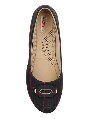 black slip on ballerinas - 15487856 - Standard Image - 4