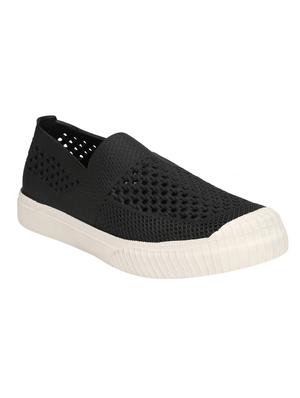 black Rubber casual slip ons - 15488594 - Standard Image - 1