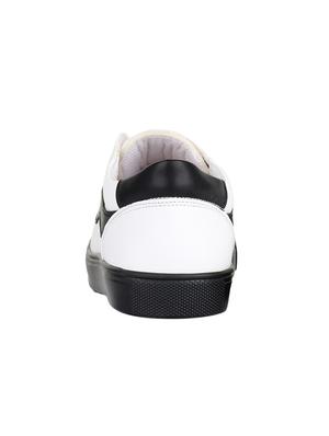 white lace-up sneakers - 15489447 - Standard Image - 3