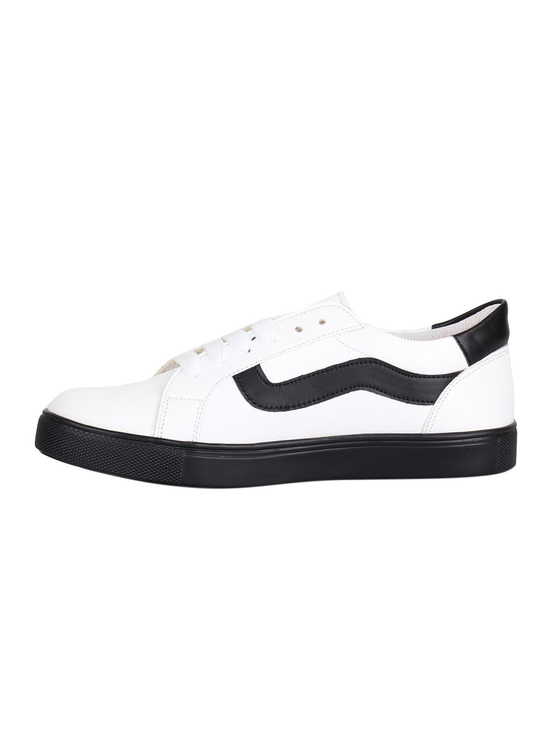 white lace-up sneakers - 15489447 - Zoom Image - 2