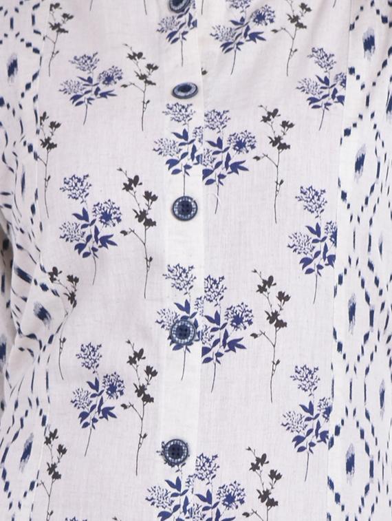 printed straight kurta - 15490562 - Zoom Image - 3